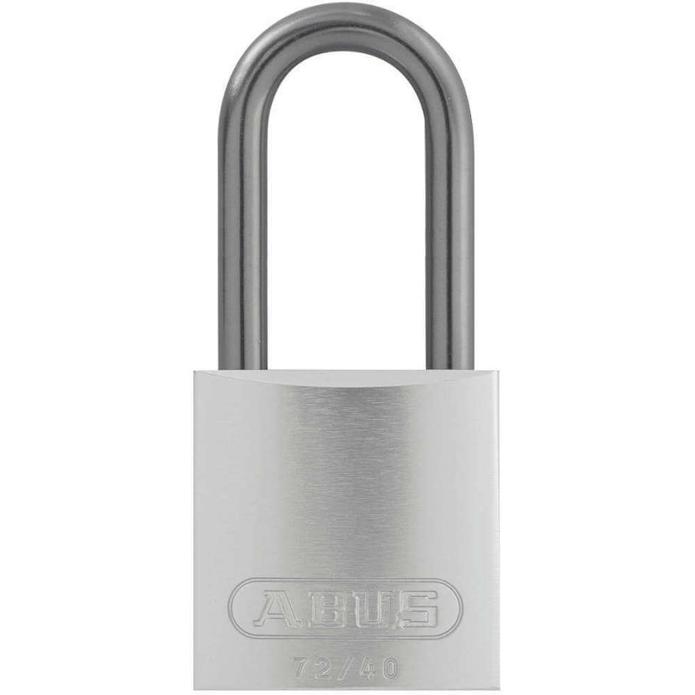 Lockout Padlock Keyed Alike Silver 1/4 Inch, 3PK