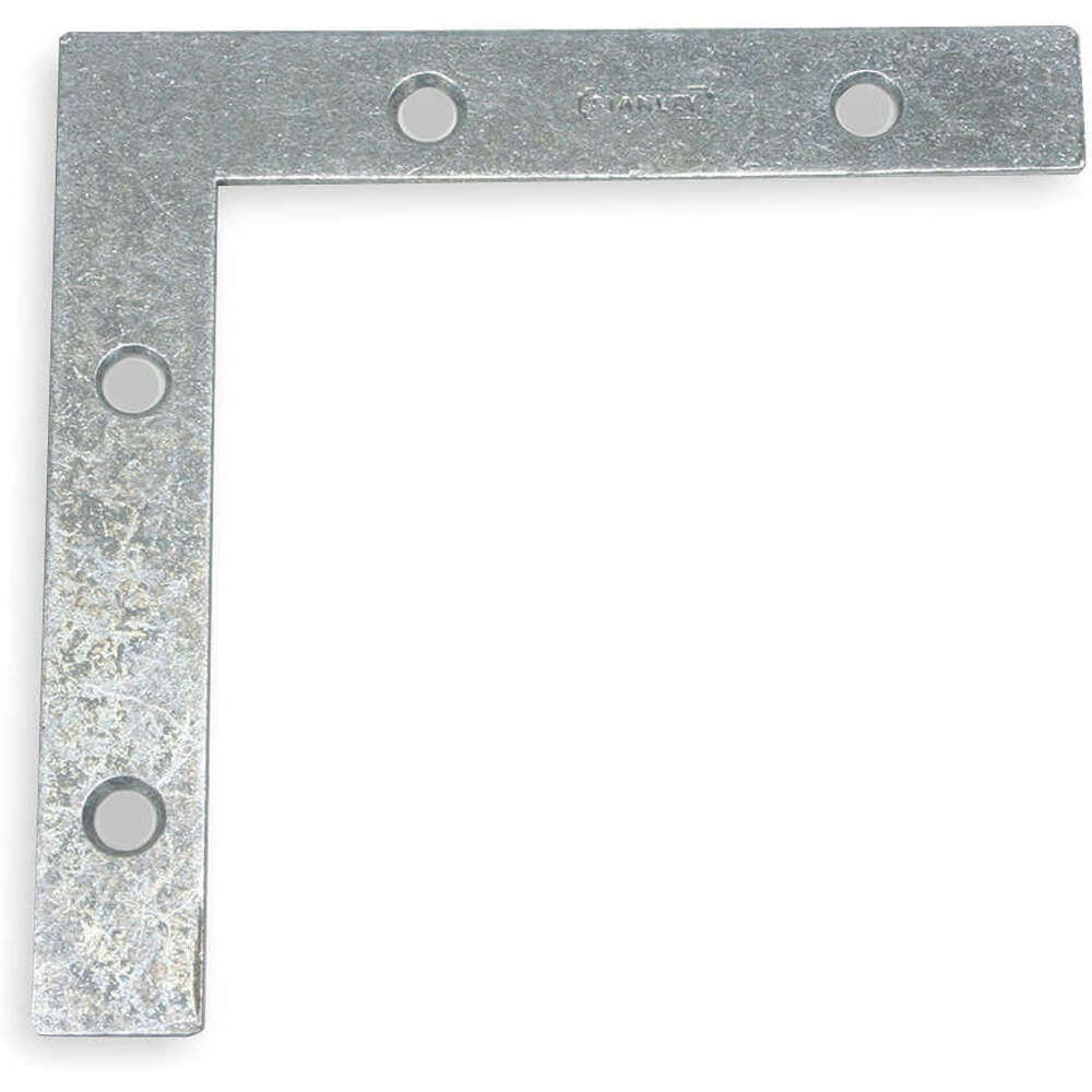 Flat Corner Irons Steel 3/4 Inch Width, 4PK