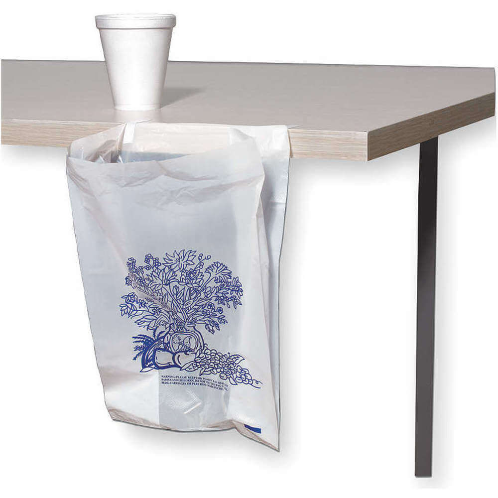 Bedside Bag White 11 Inch Length, 2000PK