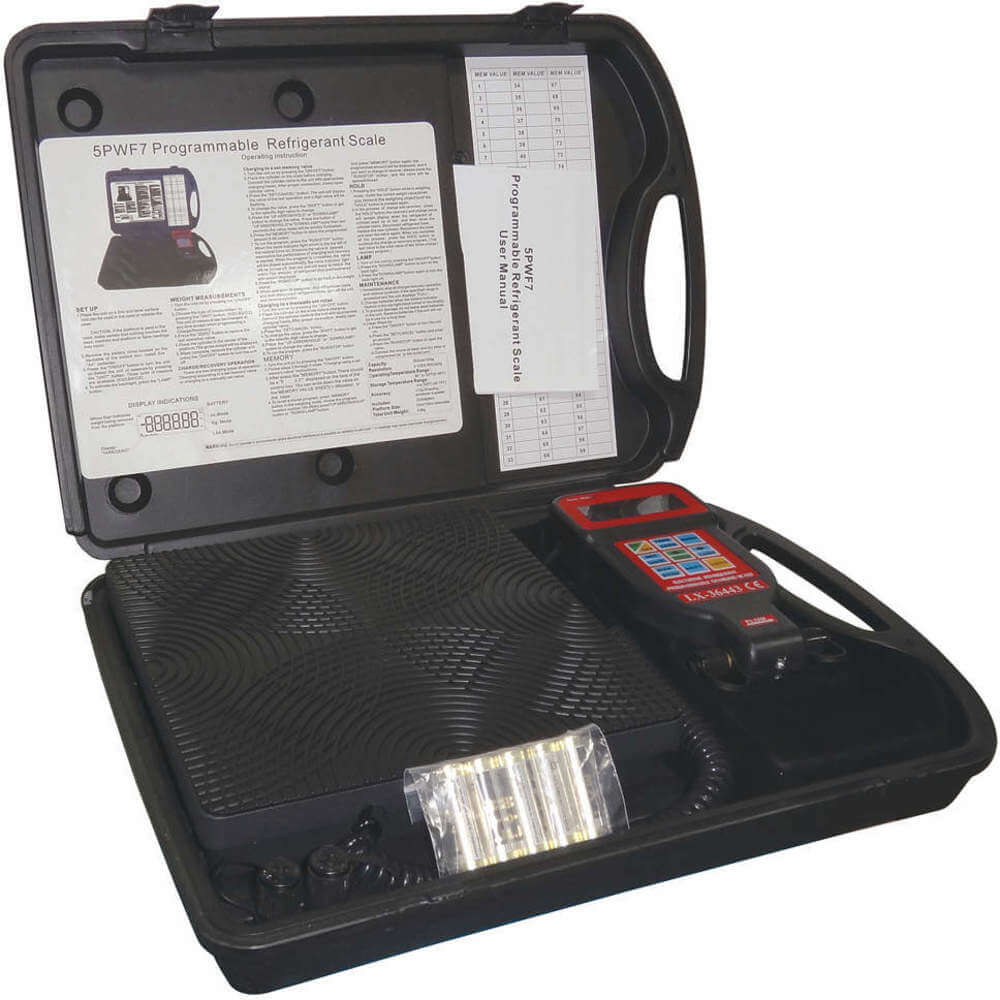 APPROVED VENDOR Refrigerant Scales
