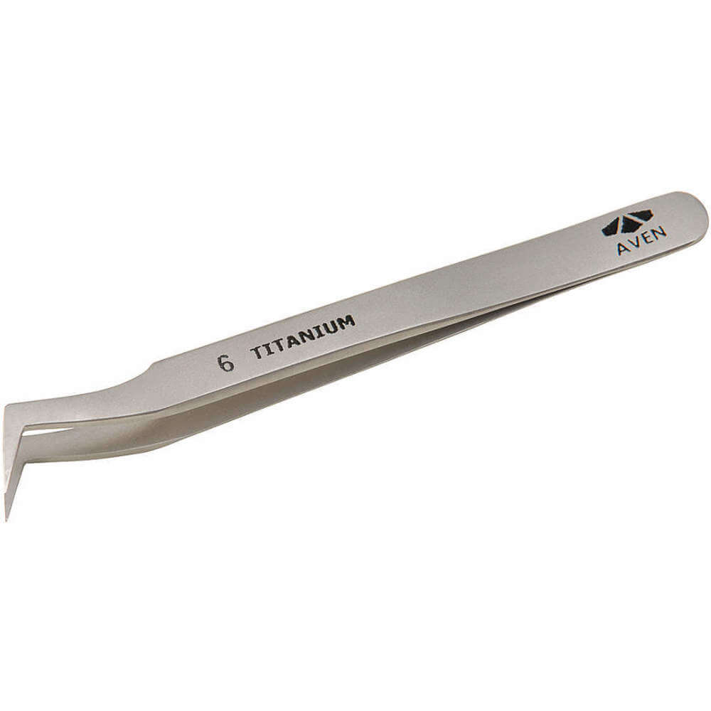 Precision Tweezer Titanium 4-1/2 In