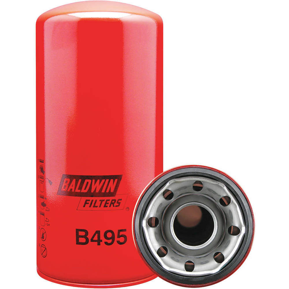 BALDWIN FILTERS B495 Full-flow Oil Filter Spin-on | AC2KVN 2KXP3
