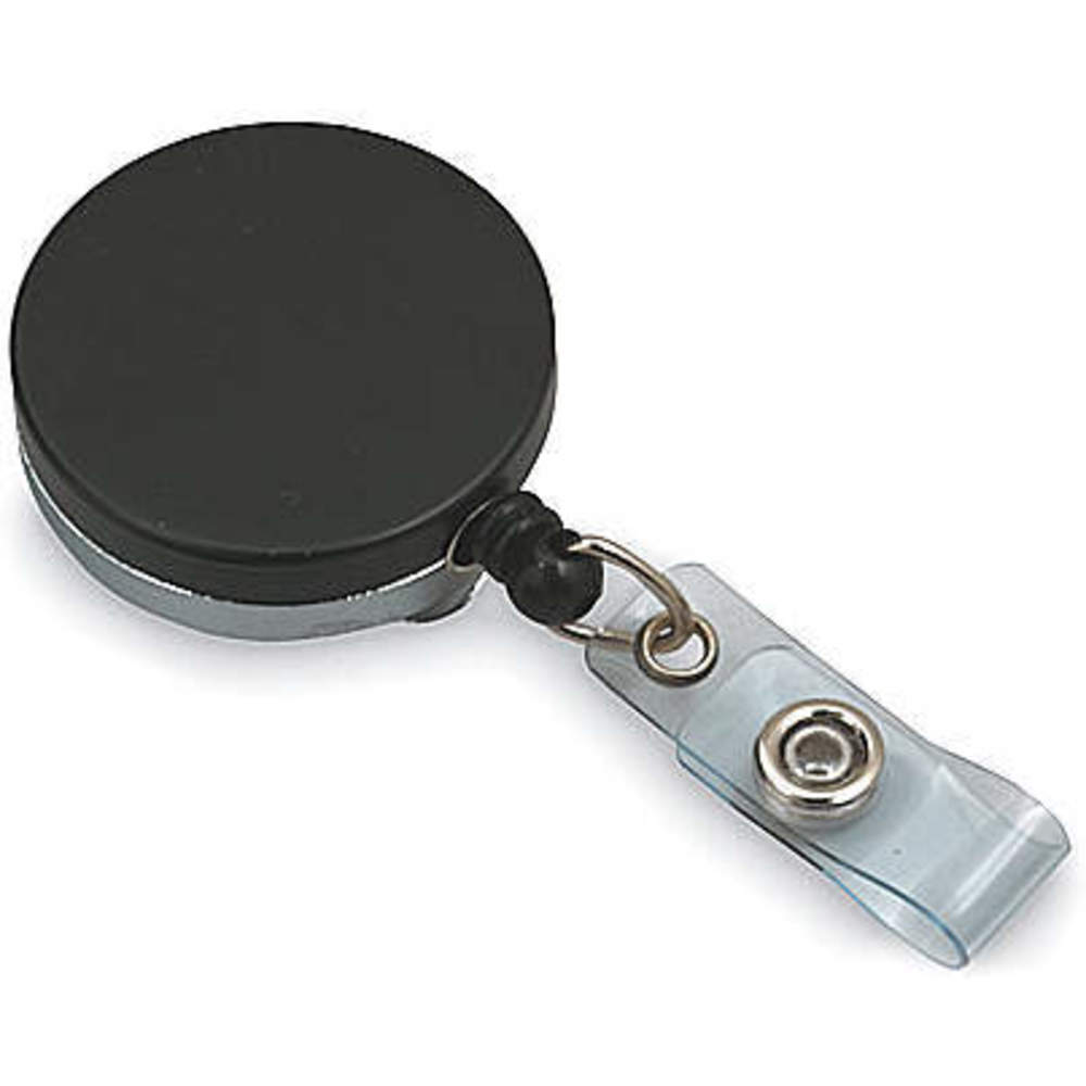 Retractable Id Badge Holder Nylon Cord