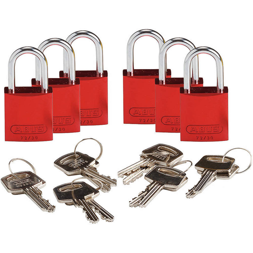 BRADY Keyed Alike Padlocks