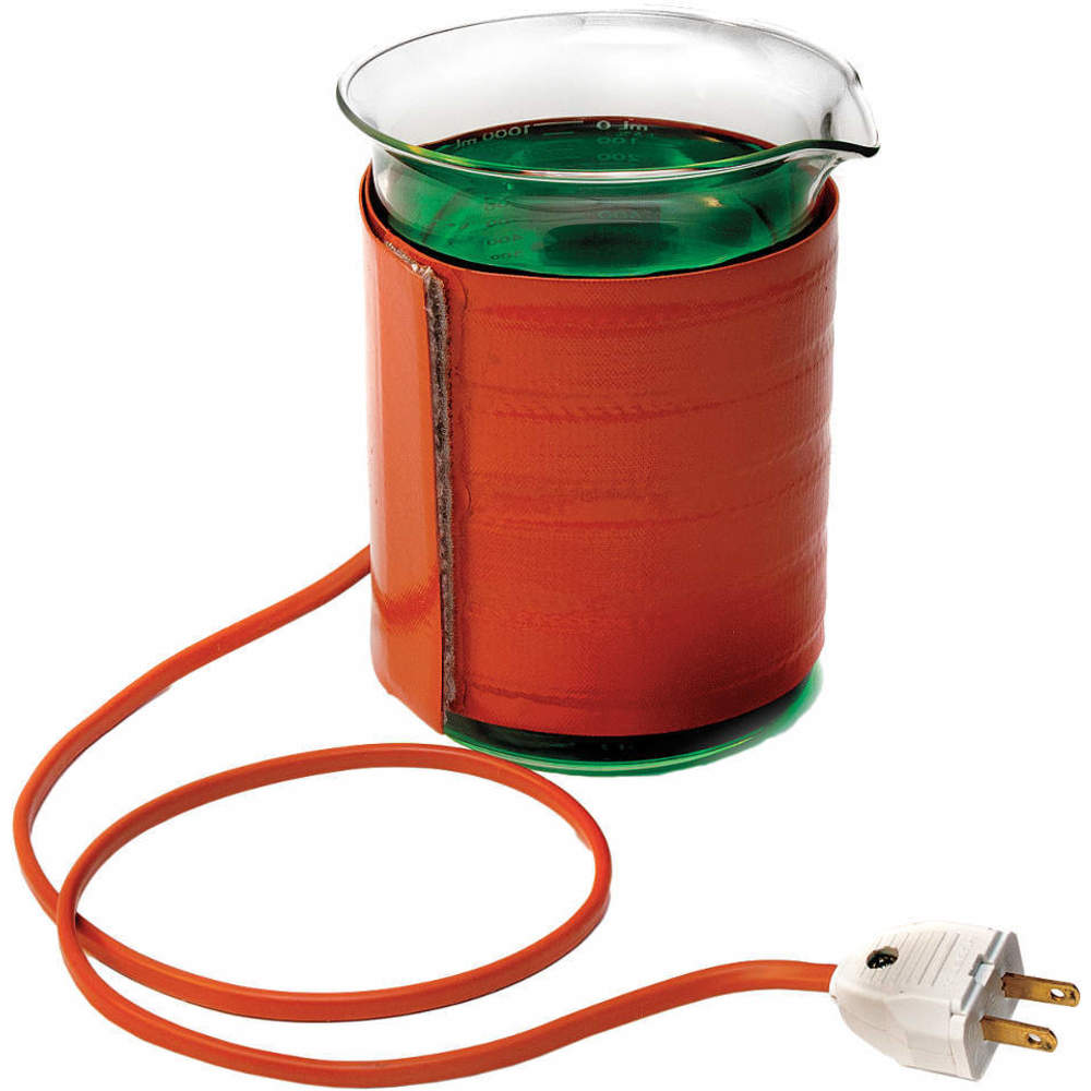 Beaker Heater, 232 Deg C Max Temp, 17 1/4 in Overall Lg, 4 1/4 in Overall Wd, 350 W