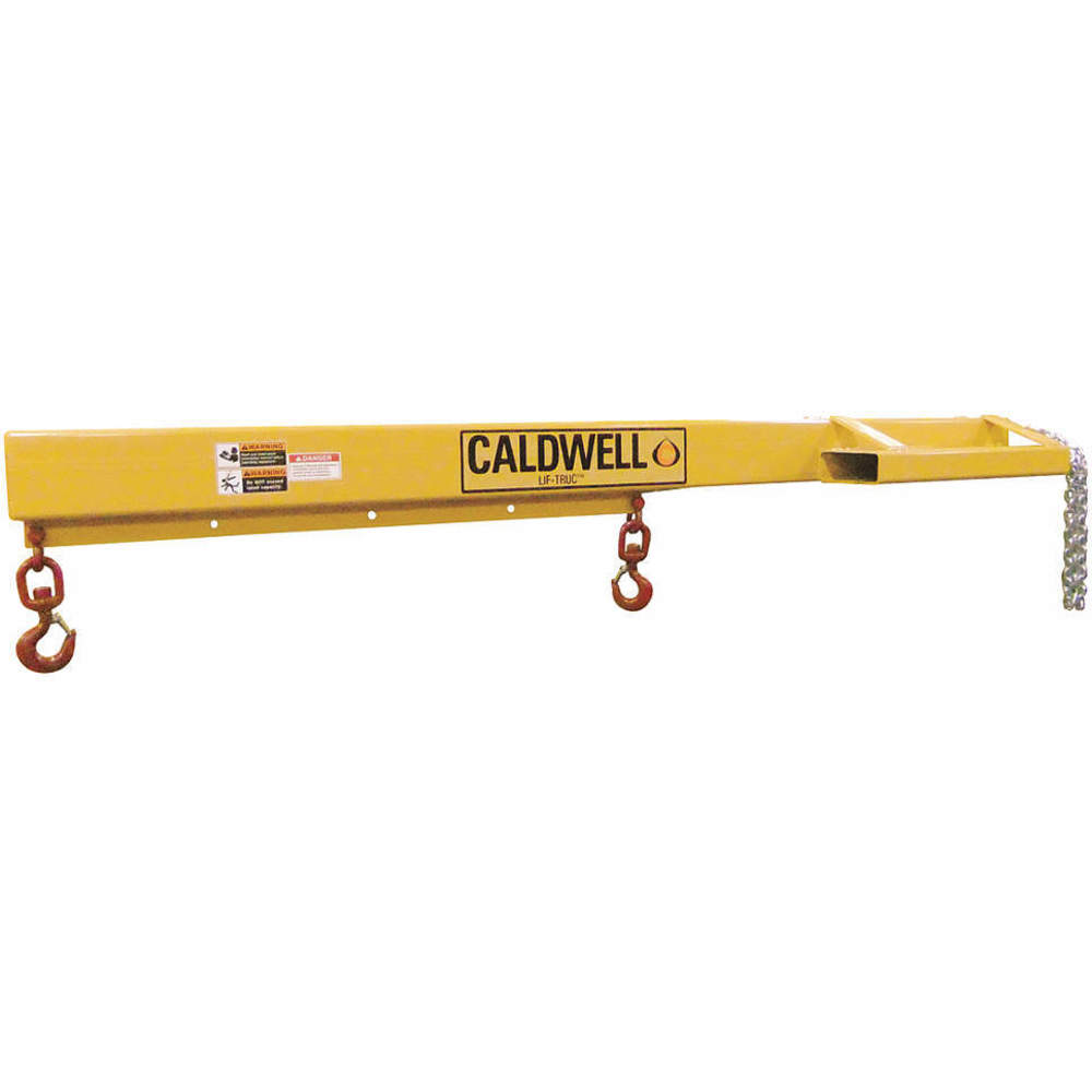 Forklift Boom 8 Feet 4000 Lb Swivel Hooks