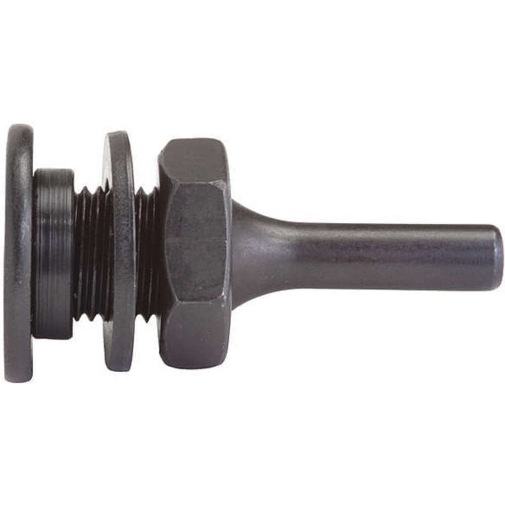 Flat Head Arbor 1/4 Inch Diameter 3/8 Inch Hole