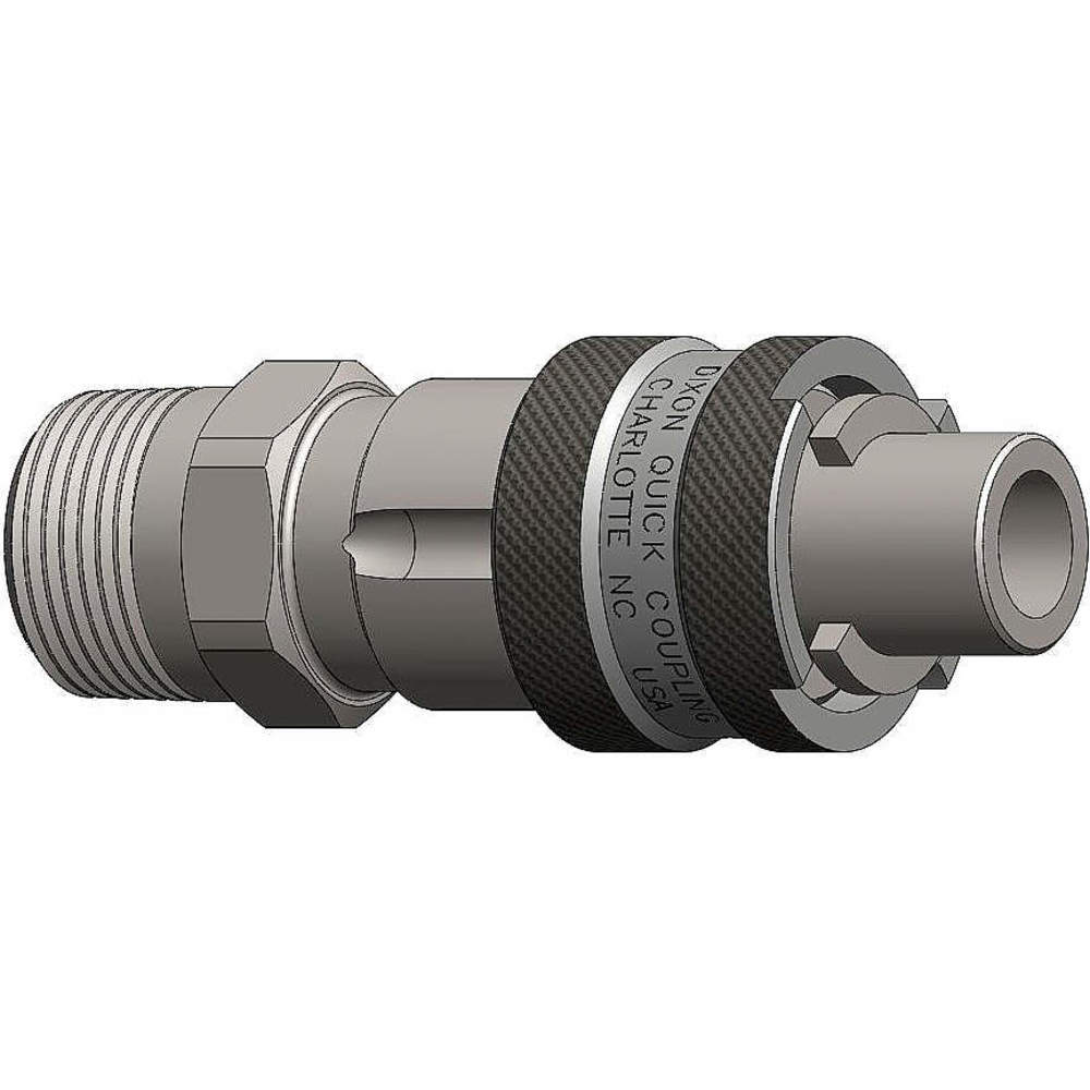 Male To Bowes NIpple, 1/2 Inch NPT, Brass