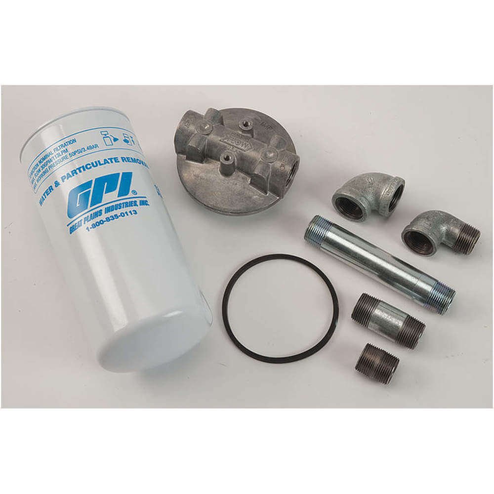 GPI 40GPM Filter Kit Fuel Filter Kit, 30 Microns Filter Size, 40 gpm | AA4ZDM 13K533