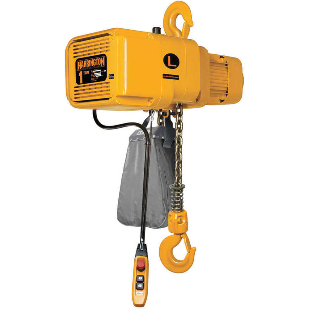 Electric Chain Hoist 2000 lb. 10 ft Voltage 460