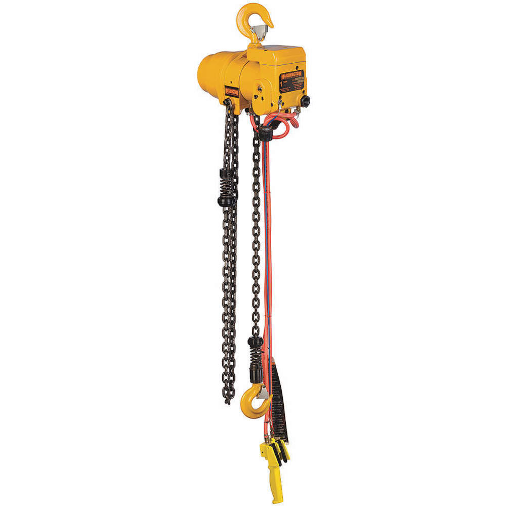 Air Chain Hoist 4000 Lb. Capacity 10 Feet Lift