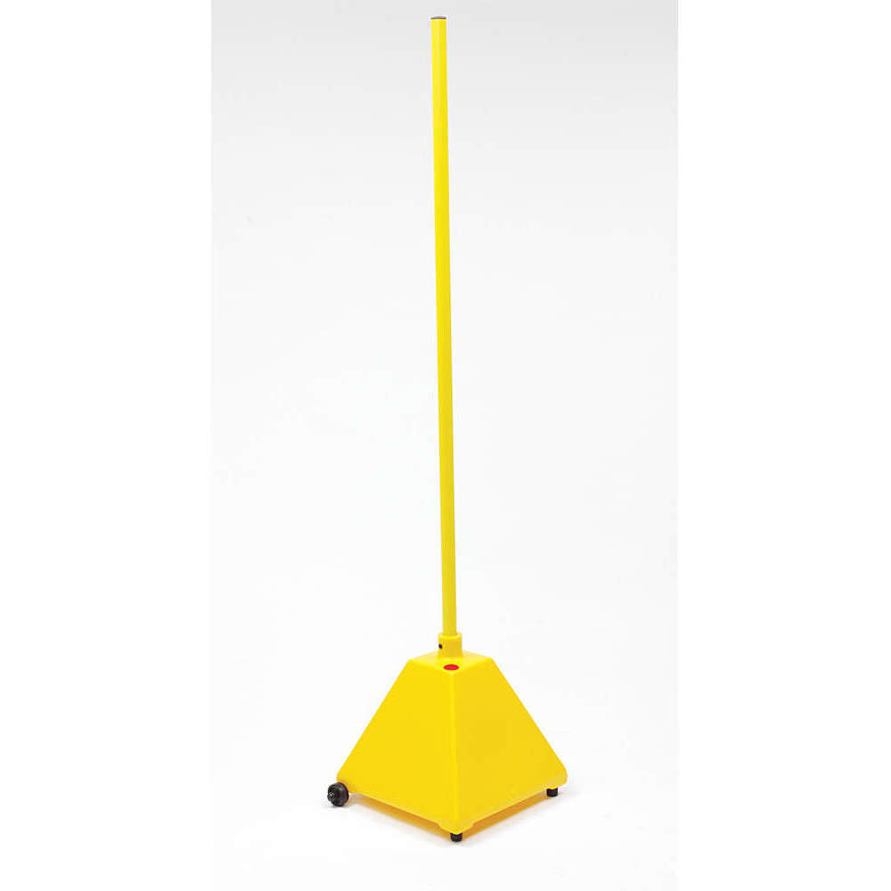 Sign Base Hdpe Yellow