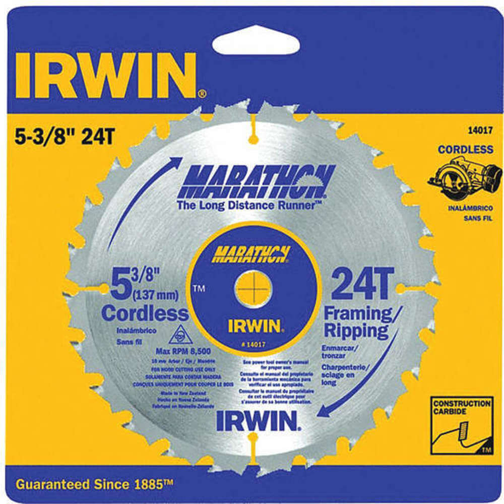 IRWIN INDUSTRIAL TOOLS Circular Saw Blades