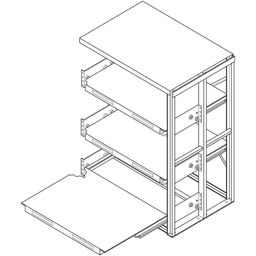JARKE Roll Out Shelving