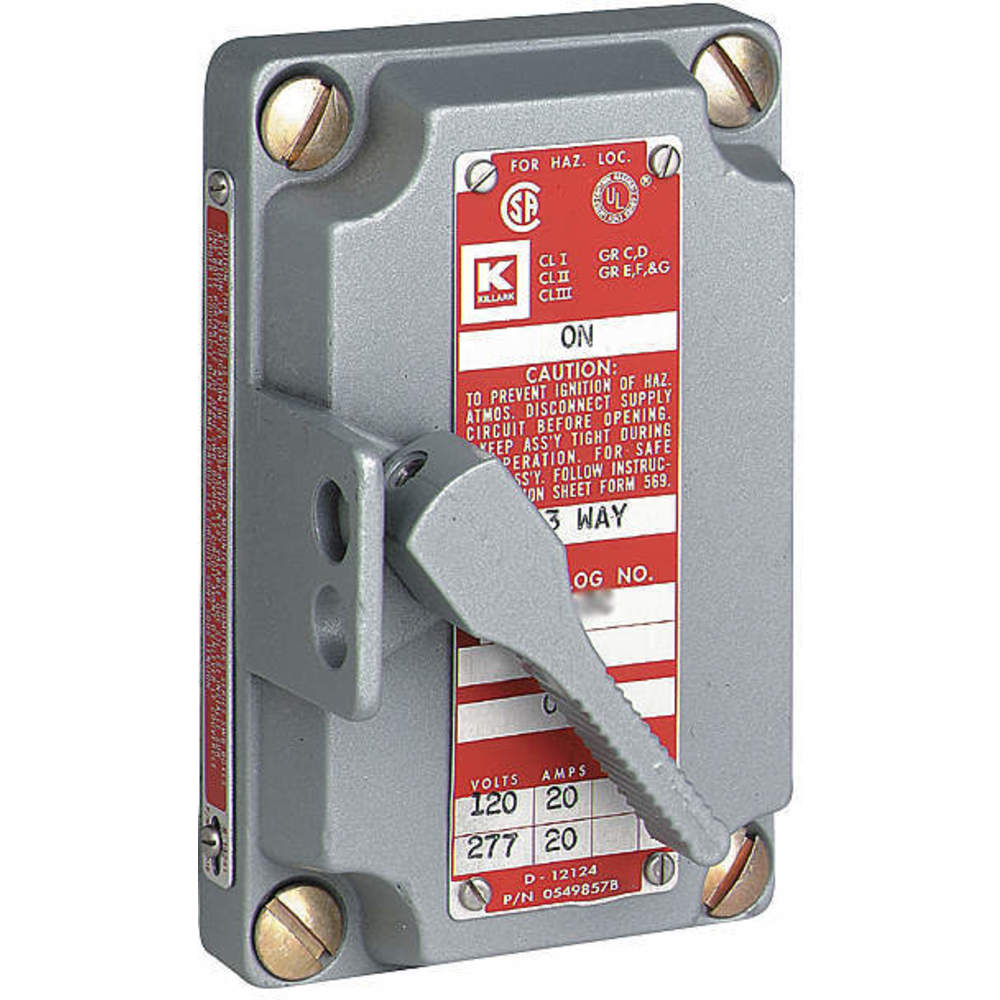 KILLARK Hazardous Location Tumbler Switch Accessories