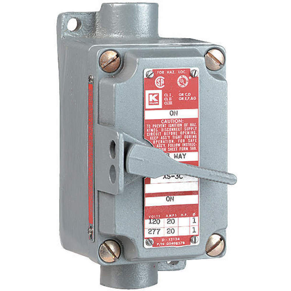 KILLARK Hazardous Location Manual Motor Switches and Starters