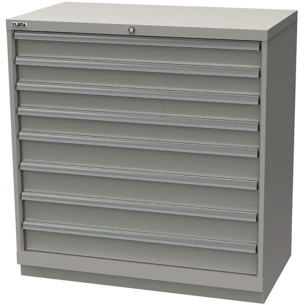 LISTA XSHS0900-0805LG Modular Drawer Cabinet 41-3/4 Inch Height | AC6WCT 36N107