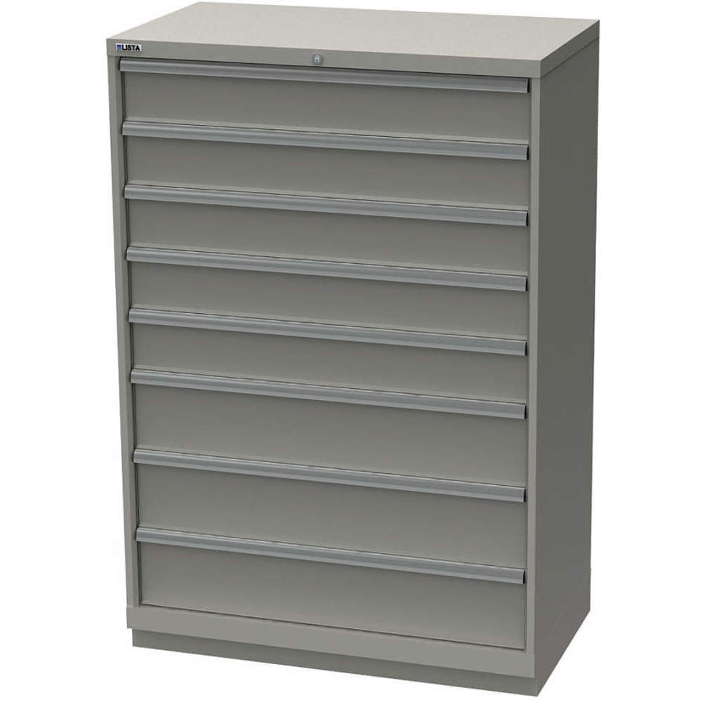 LISTA XSHS1350-0801LG Modular Drawer Cabinet 59-1/2 Inch Height | AC6WDQ 36N128