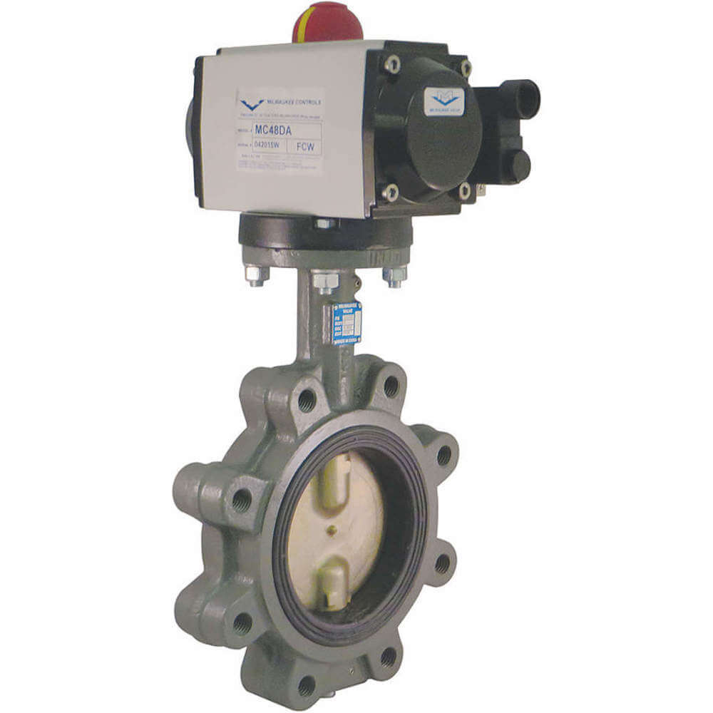 MILWAUKEE VALVE Pneumatically Actuated Butterfly Valves