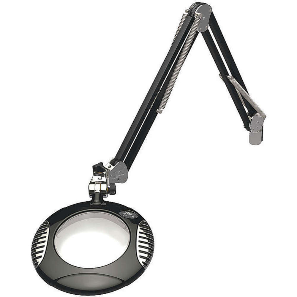 Magnifier Light LED Black 4W Table Clamp