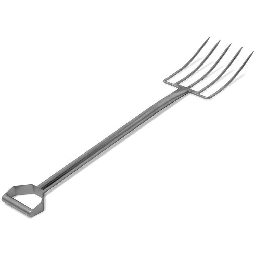 Stainless Steel Fork 5 Tines 12 In