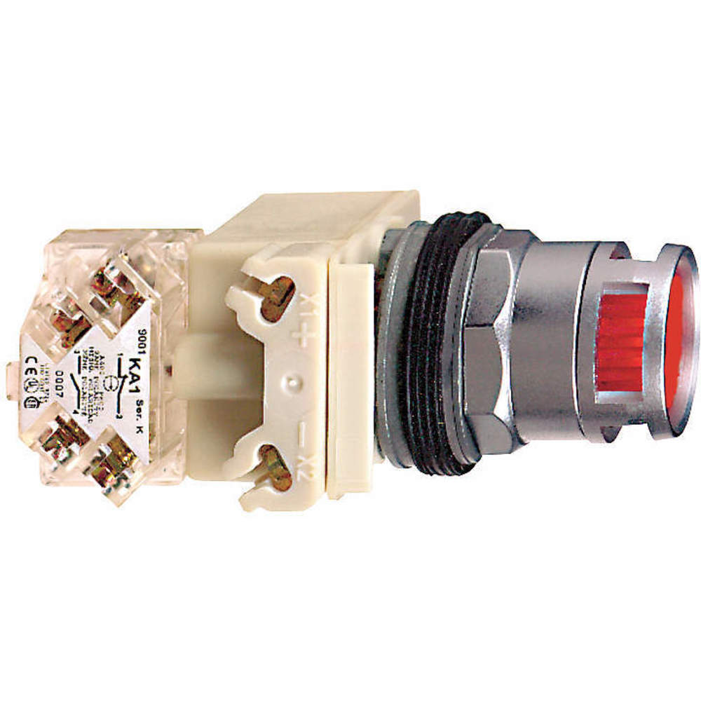 SCHNEIDER ELECTRIC Illuminated Push Buttons with Contact Blocks