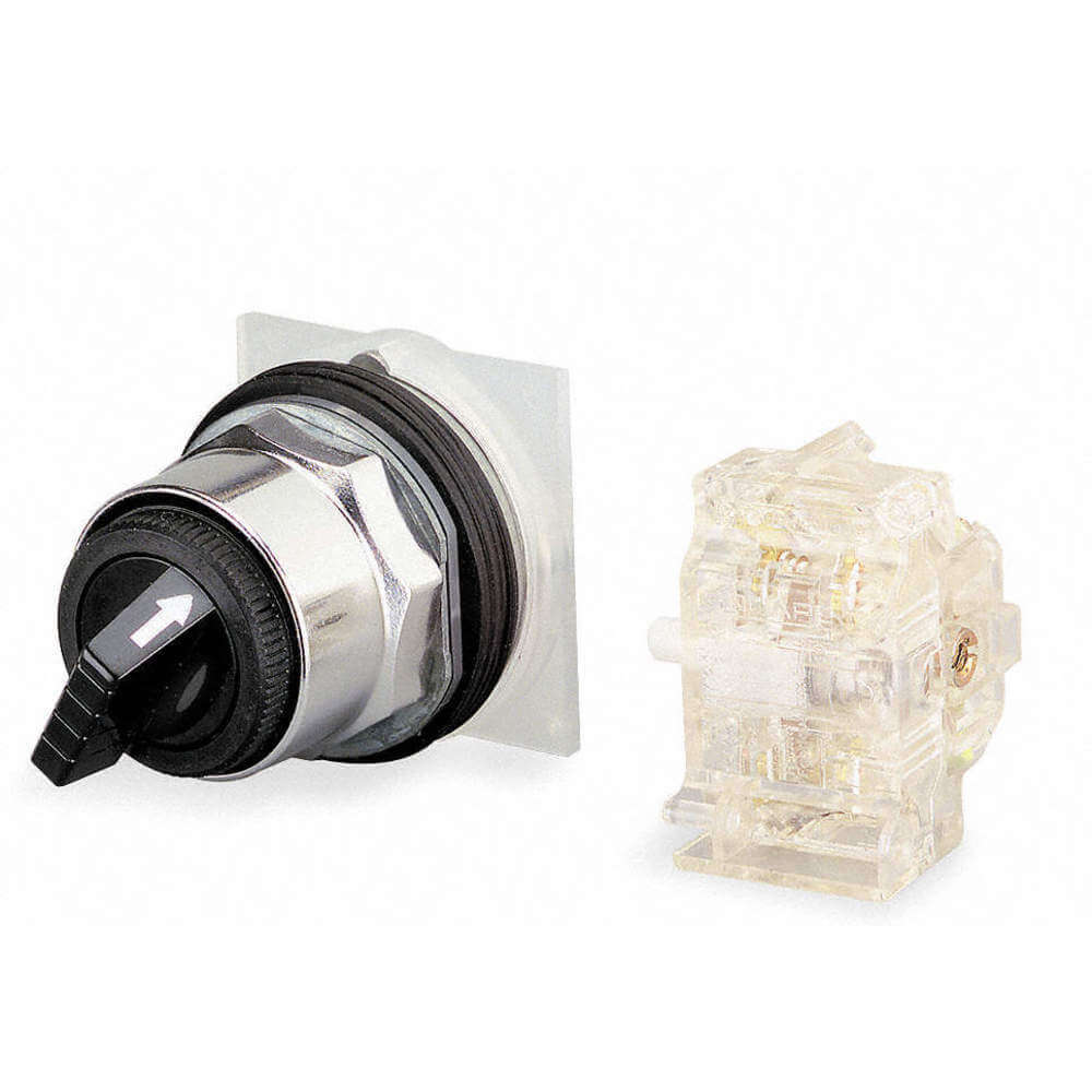 SQUARE D Non-Illuminated Selector Switches with Contact Block