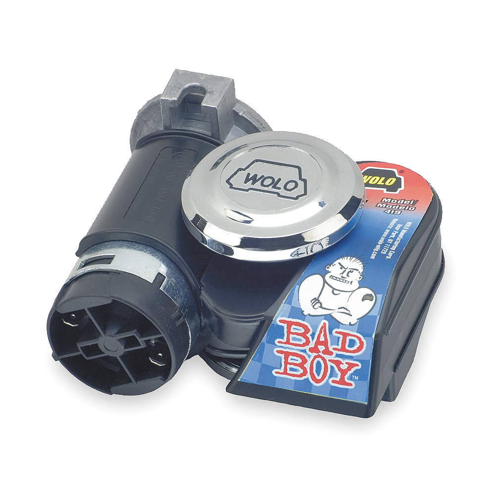 One Piece Horn Air Black Under-hood