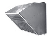 Weatherhood, Size 30-1/2 x 30-1/2 Inch, Galavanized Steel
