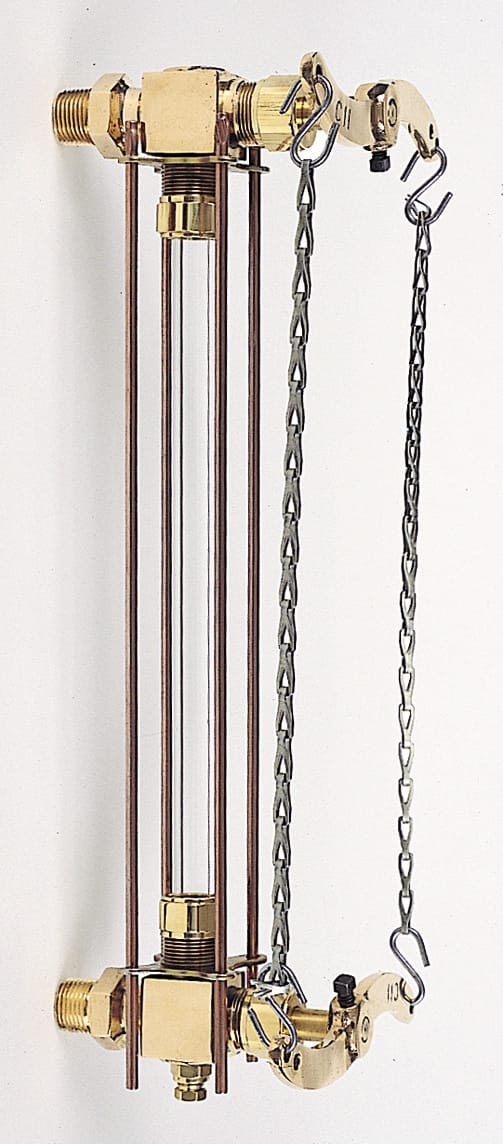 Water Gauge, 1/2 Inch Size, Brass