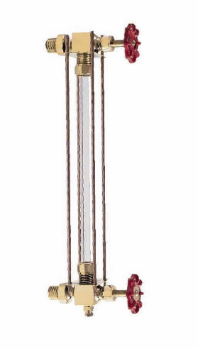 Water Gauge, 1/2 Inch Size, Brass