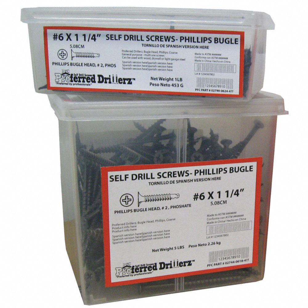 APPROVED VENDOR Self Drilling Screws