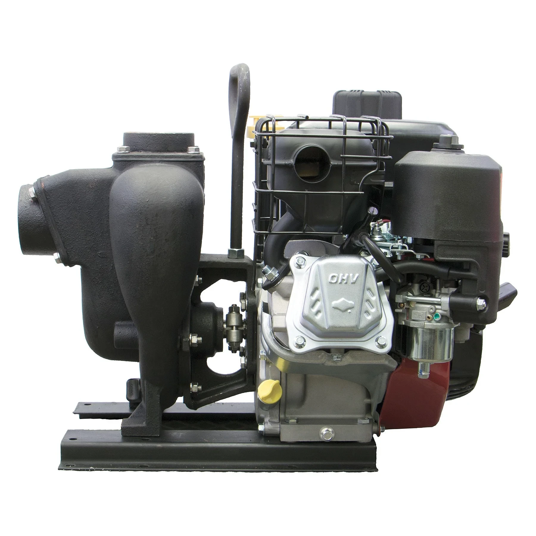 Cast Iron Pump, 6.5 HP, Gx200 Engine, 2 Inch Size