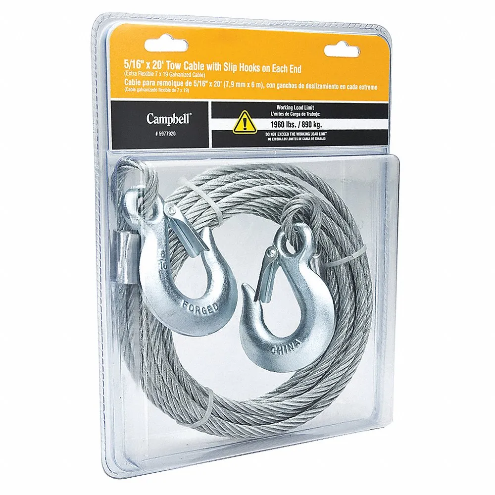 CAMPBELL CHAIN AND FITTINGS Towing Chains and Cables