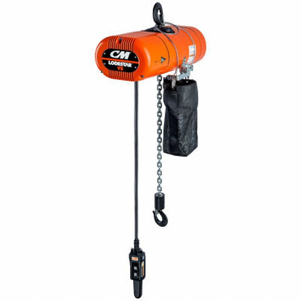Electric Chain Hoist, H4 - Heavy Duty, Hook Mounted - No Trolley, 4