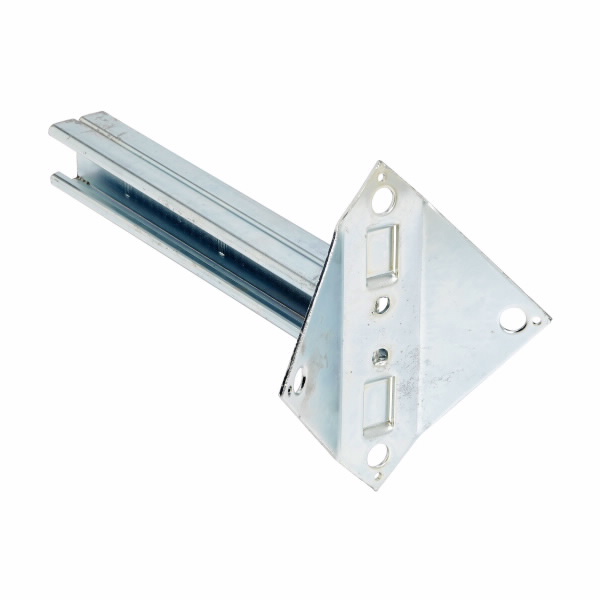 Bracket, 6 x 7.125 x 7.78 Inch Size, Steel, Hot Dipped Galvanized