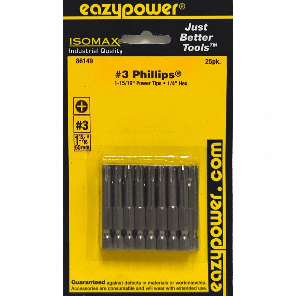 Bulk #3 Security Phillips 1 Inch