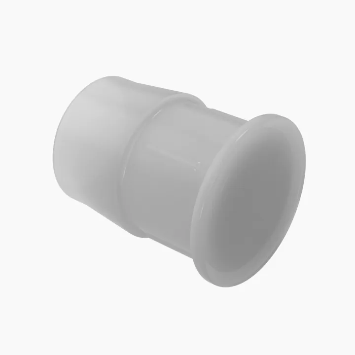 Barbed Plug, 1 Inch Size, Natural Kynar 740