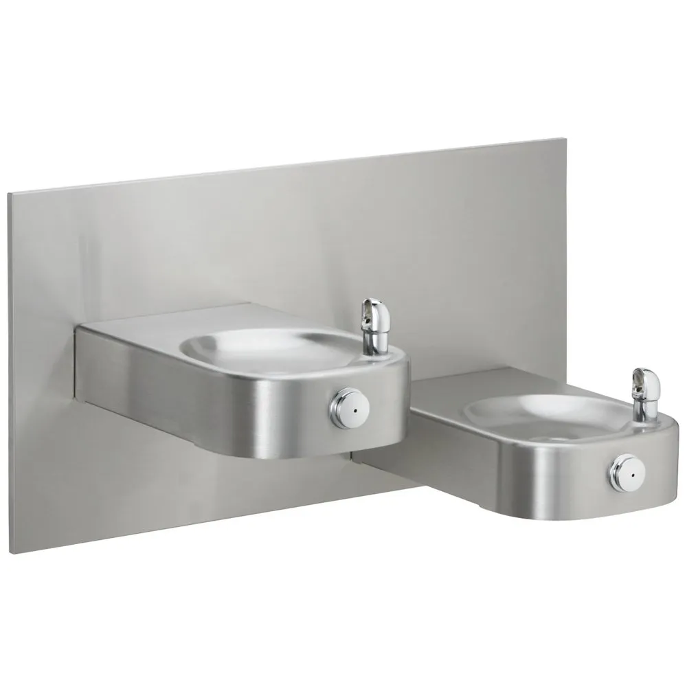 Slimline Heavy Duty Bi-Level Fountain Non-Filtered Non-Refrigerated Stainless
