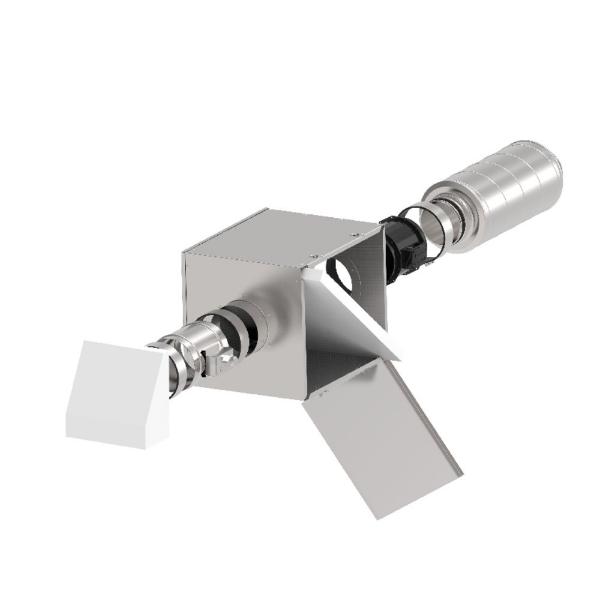 Makeup Air System, 1200 cfm, 10 Inch Duct