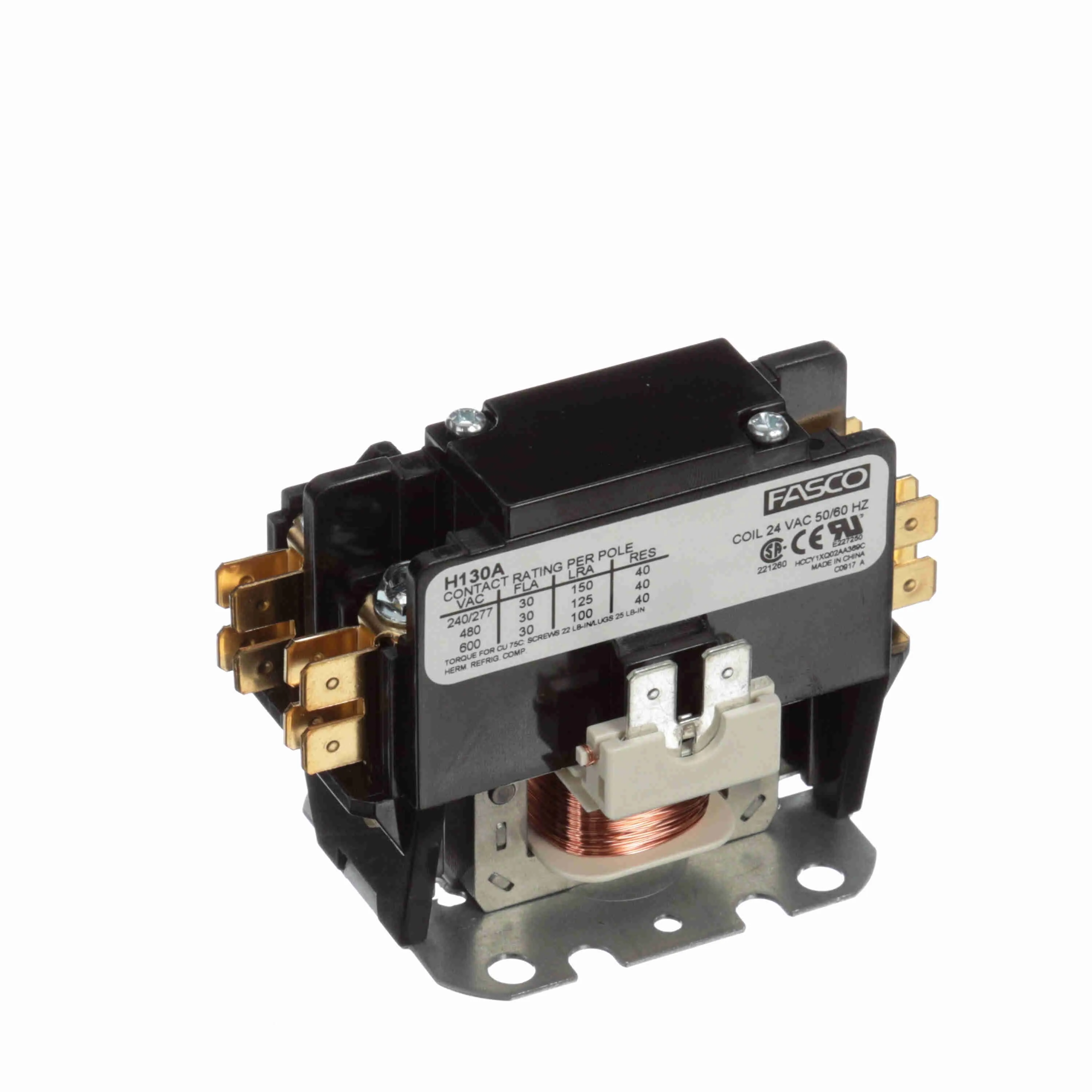 FASCO Definite Purpose Magnetic Contactors