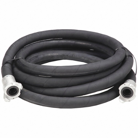 Sandblast Hose Assembly, 1/2 Inch Hose Inside Dia, 150 Psi, 25 ft Hose Length