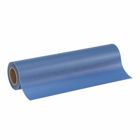 Buna-N Roll, 36 Inch X 60 Ft, 0.03125 Inch Thickness, 60A, Plain Backing, Blue