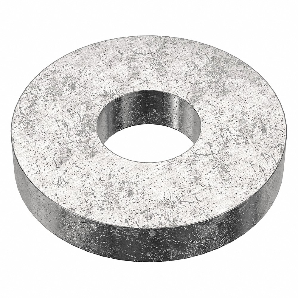 Plain Washer, M6 Fits Bolt Size, Std, 6.4 mm I.D., 17 mm O.D., 100PK