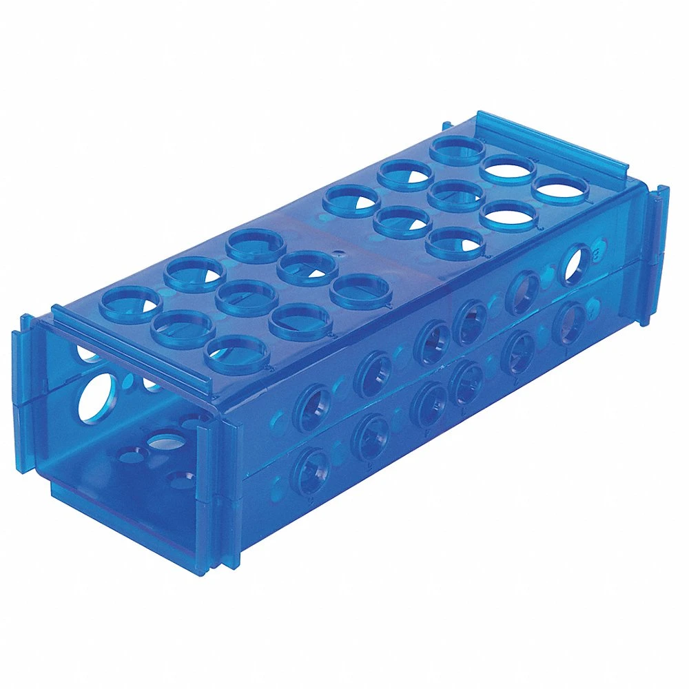 Test Tube Rack, 18 Compartments, PK 5, 5PK