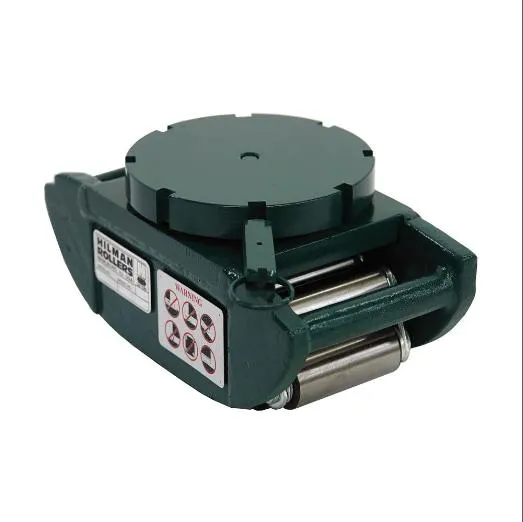 Roller With Swivel Locking Smooth Top, 7.5 Ton Capacity