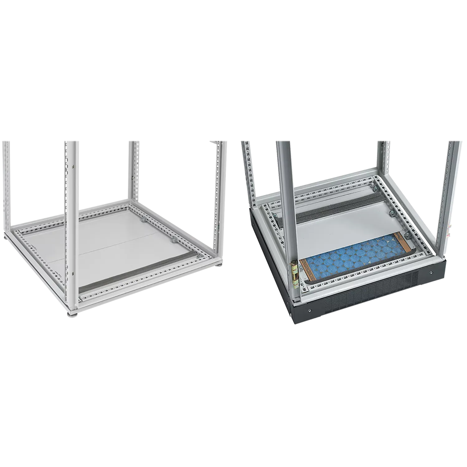 Gland Plate, Fits 800 x 600mm Size, Painted Filtered