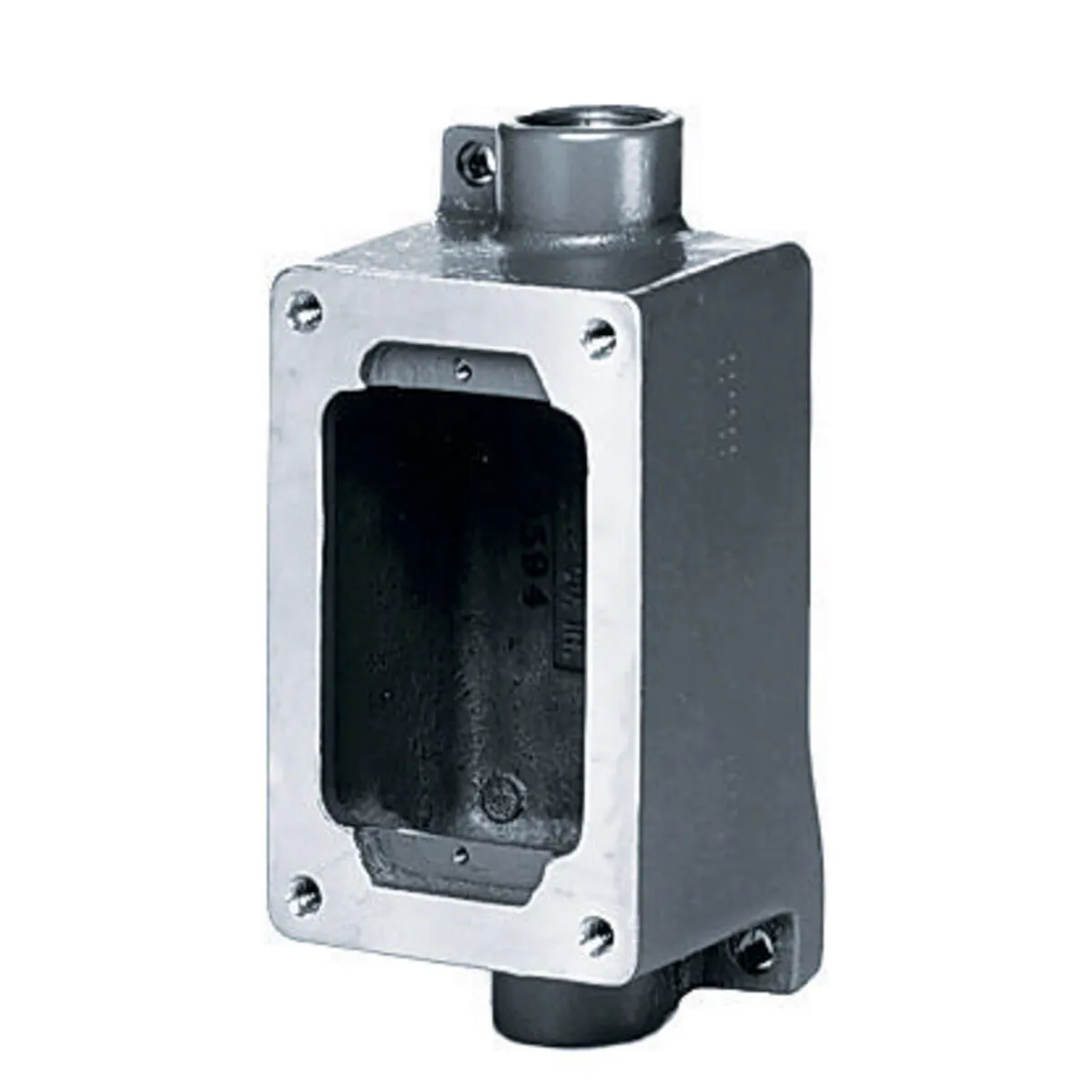 Straight Blade Devices, Back Boxes, 3/4 Inch NPT Feed-Thru, Explosion Proof Products