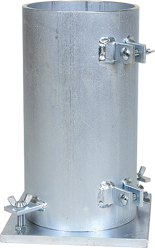 Concrete Cylinder Mold, Reusable, 6 x 12 Inch Size, 0.25 Inch Size Wall Thickness, Steel