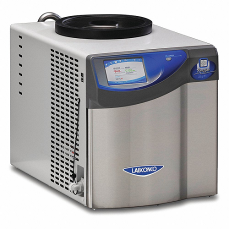 Freeze Dryer, Benchtop Freeze Dryer, 2.5 L Holding Capacity, -84 Deg C, 230 V Volt